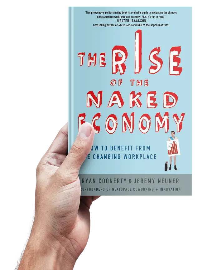 Book Image Image of the Book "Rise of the Naked Economy" by Jeremy Neuner